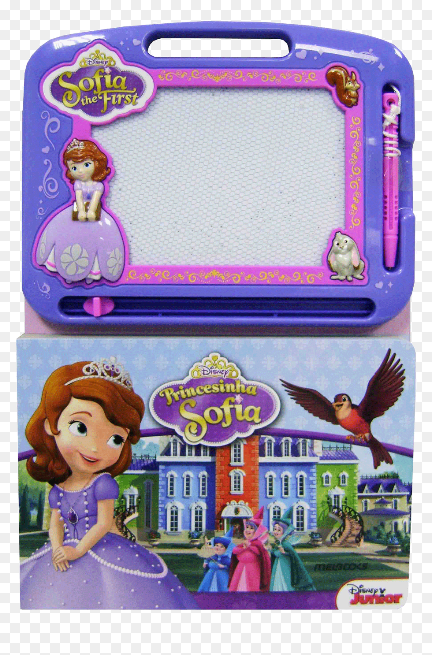 Princesinha Sofia Lousa Mágica - Brinquedo Da Princesinha Sofia, HD Png Download - princesa sofia amigos png