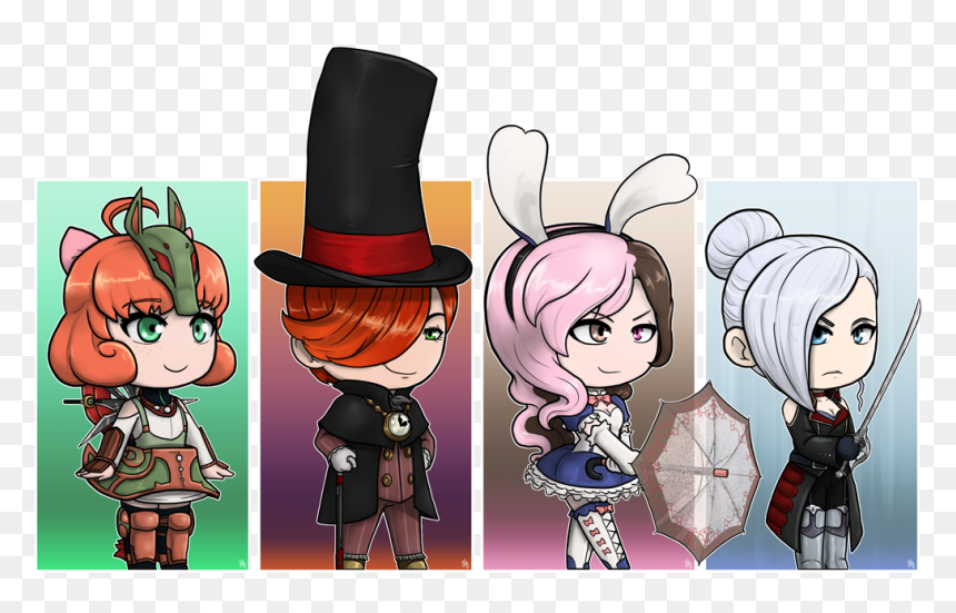 Tiny Rwby/bravely Default Jobs - Rwby Bravely Default, HD Png Download - rwby penny png