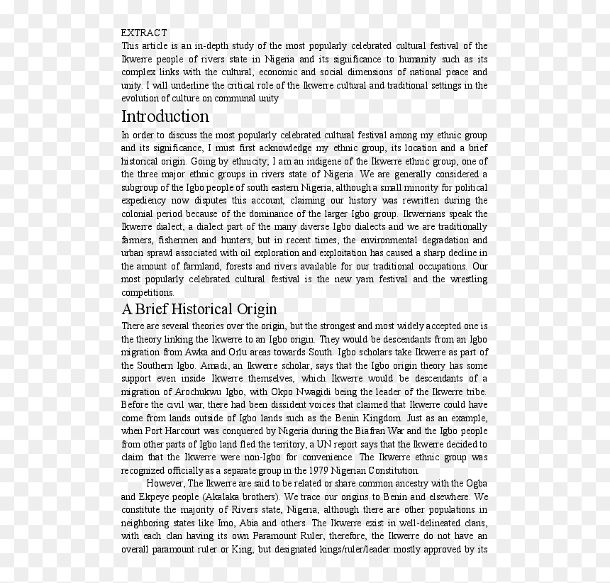 Document, HD Png Download - yam festival png