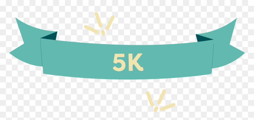 5k Banner 01 01, HD Png Download - finish line banner png