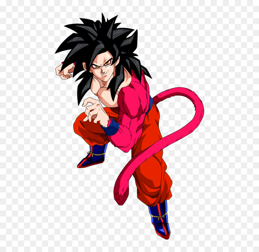 Son Goku Ssj 4, HD Png Download - goku ssj dios azul png