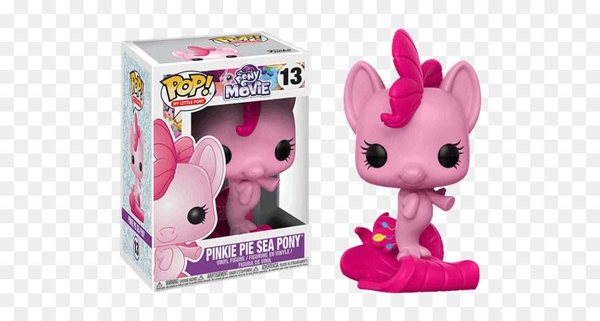 Pinkie Pie Sea Pony Funko Pop, HD Png Download - my little pony fluttershy png