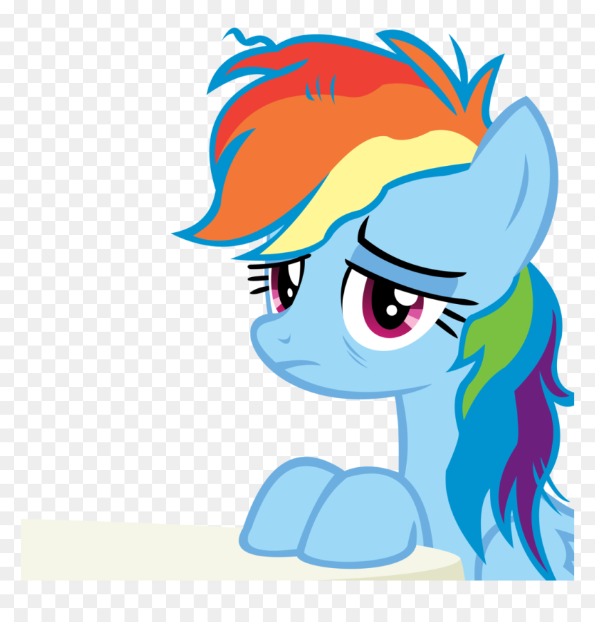 My Little Pony Tired, HD Png Download - mlp gif png