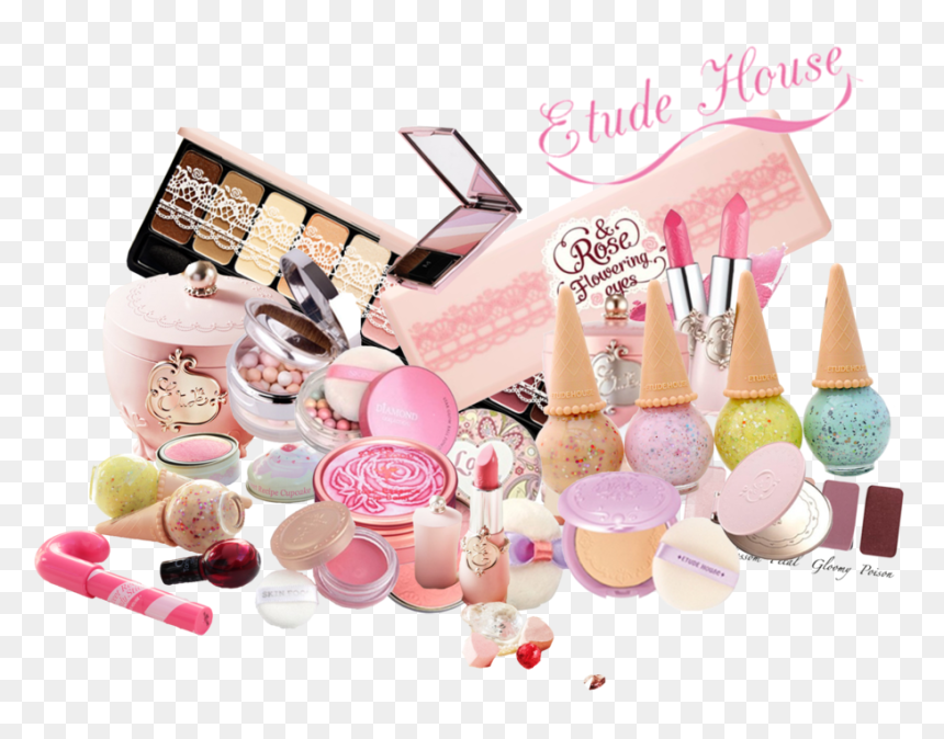 Etude House Makeup By Neko Alieth-d7x6hsx - Nail Polish, HD Png Download - brushes fofos para cabeçalho png