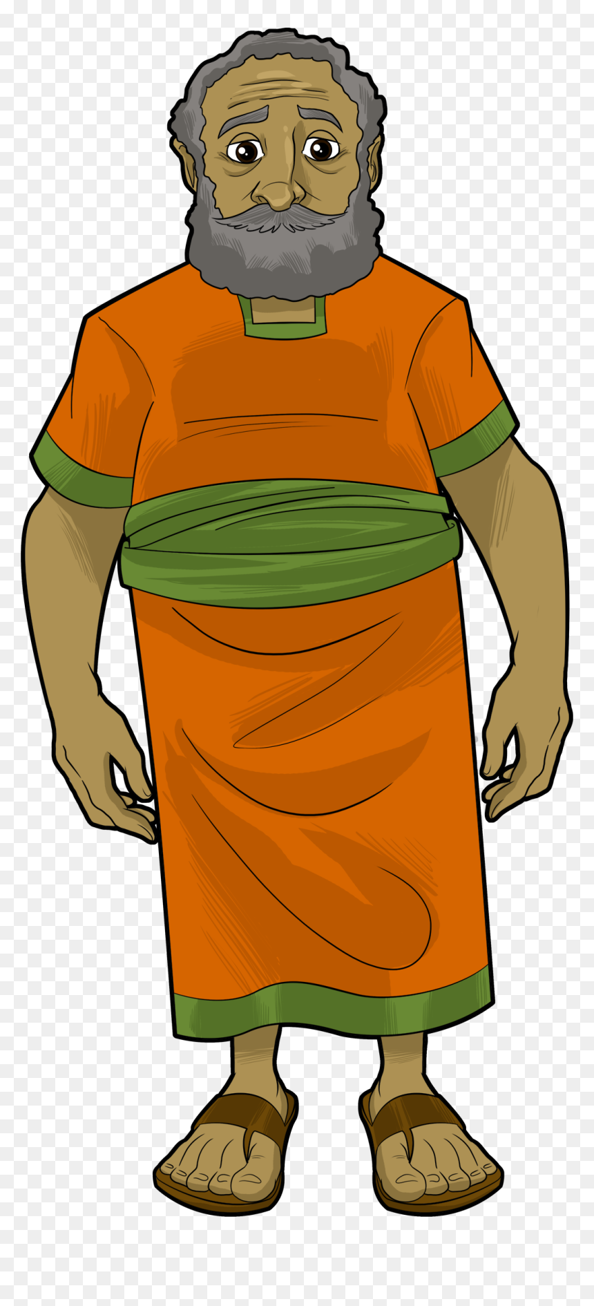 Clipart Bible Bible Story - Cartoon Mordecai In The Bible, HD Png Download - bible characters png