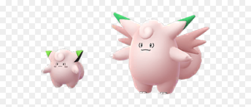 Clefairy Shiny, HD Png Download - clefable png