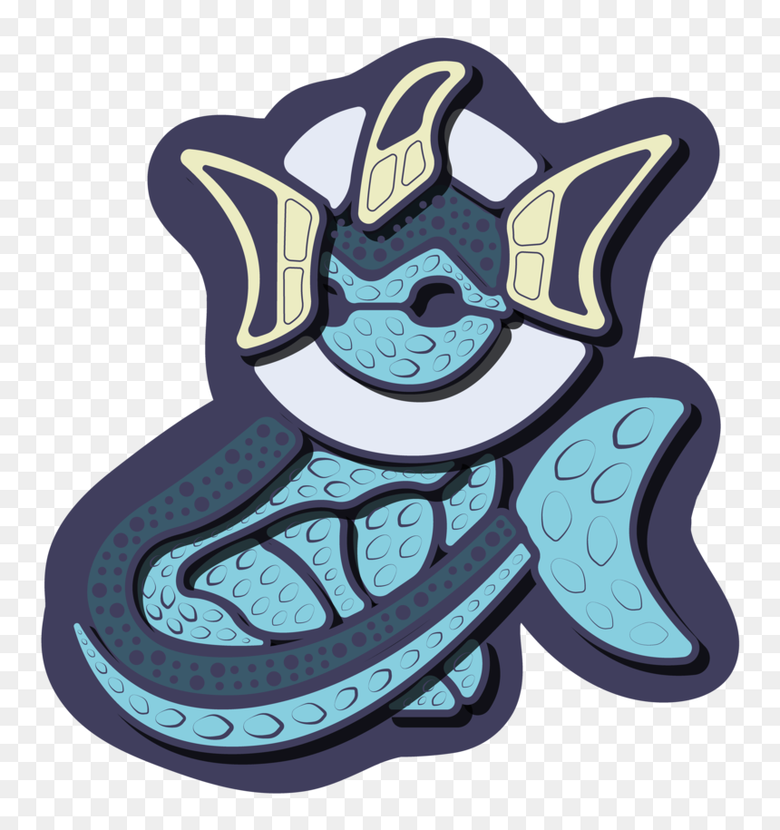 Vaporeon-sticker, HD Png Download - eeveelutions png