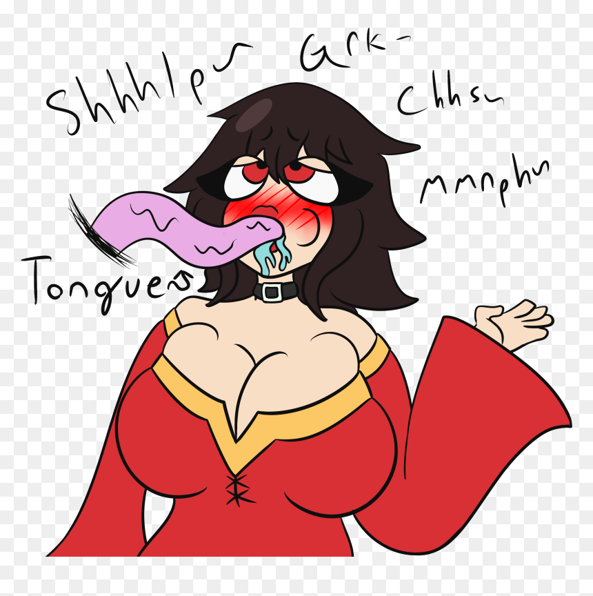 Megumin Frenching - Cartoon, HD Png Download - megumin konosuba png