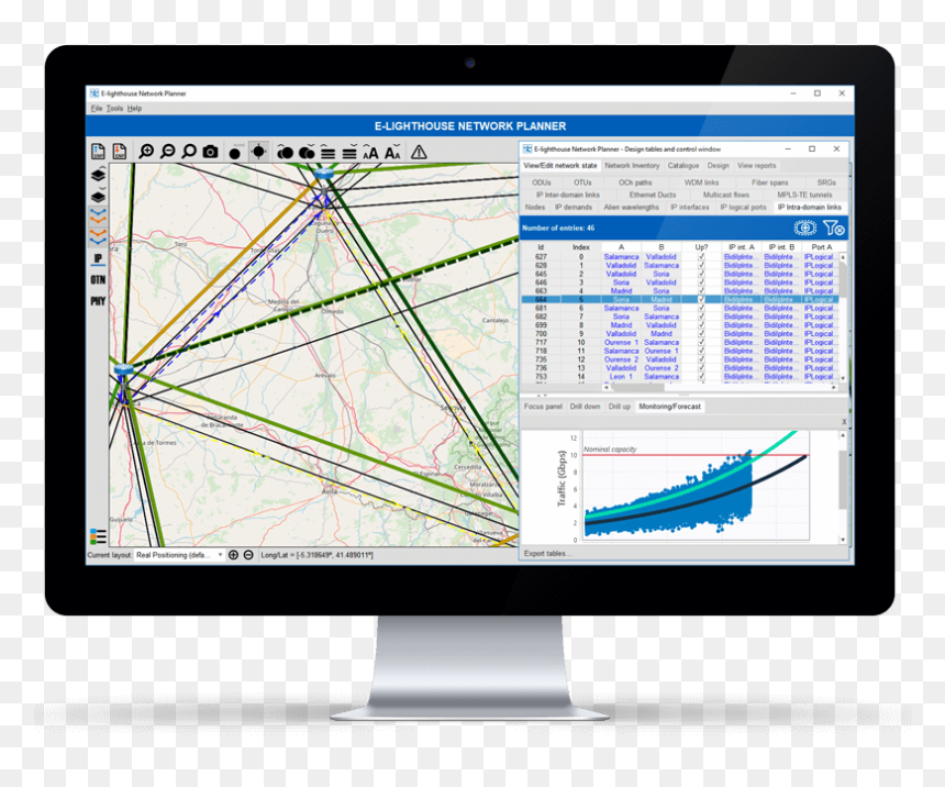 Computer Monitor, HD Png Download - e network logo png