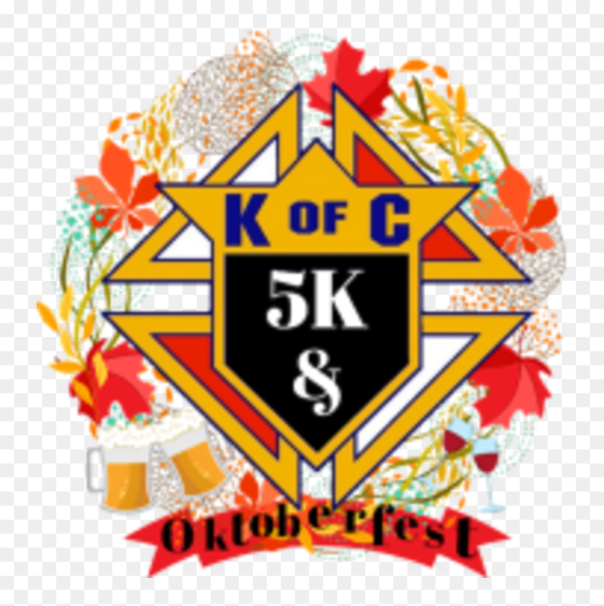 4th Annual Knights Of Columbus 5k & Oktoberfest - Knights Of Columbus Swag, HD Png Download - knights of columbus png