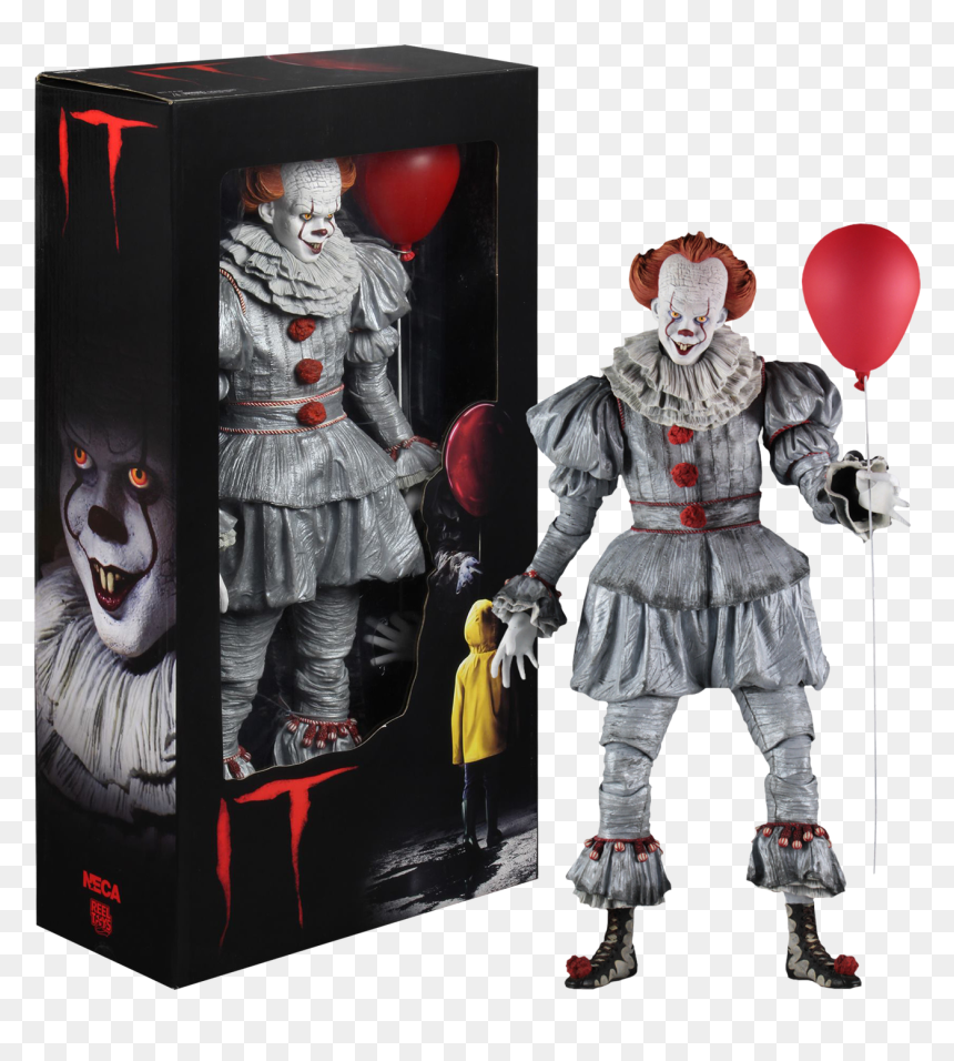 It - Pennywise Neca 1 4, HD Png Download - pennywise 2017 png