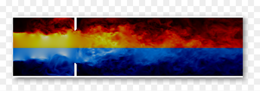 Spalart-allmaras Des Model In Openfoam - Visual Arts, HD Png Download - turbulence png