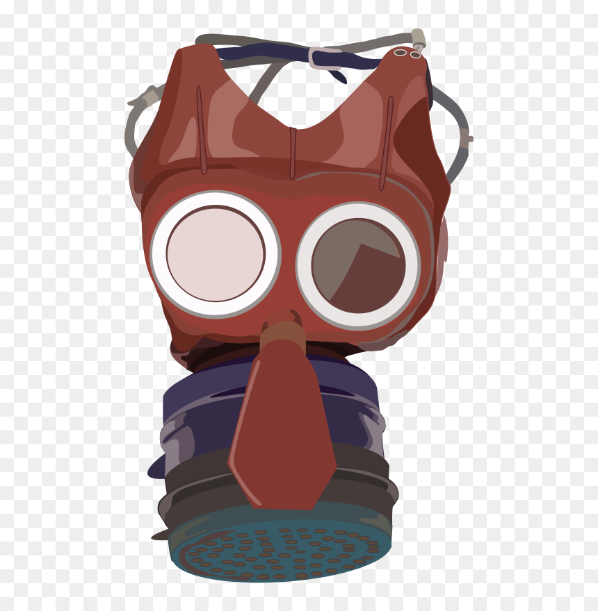 Gas Mask Pollution - Anderson Shelter Clipart, HD Png Download - bomb vest png