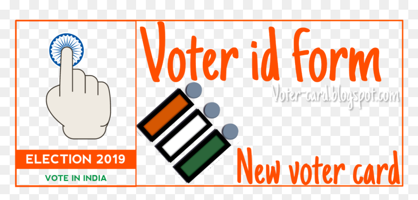 Form6, Voter Card, Votting, Voter Id Form, Voter Card,, HD Png Download - your vote counts png