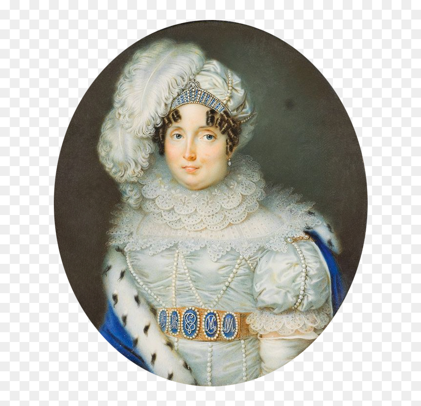 Maria Theresa Of Austria-este, Miniature - Maria Adelaide Regina Di Sardegna, HD Png Download - theresa may png