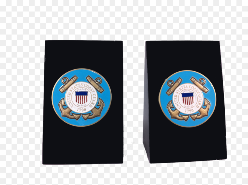 United States Coast Guard Marble Bookends - Emblem, HD Png Download - coast guard png