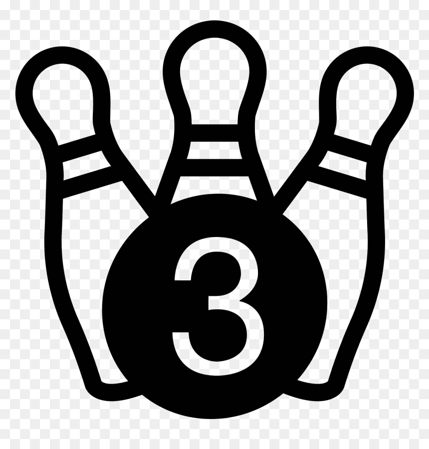 Transparent Turkey Icon Png - Bowling Ball Silhouette Png, Png Download - strike png