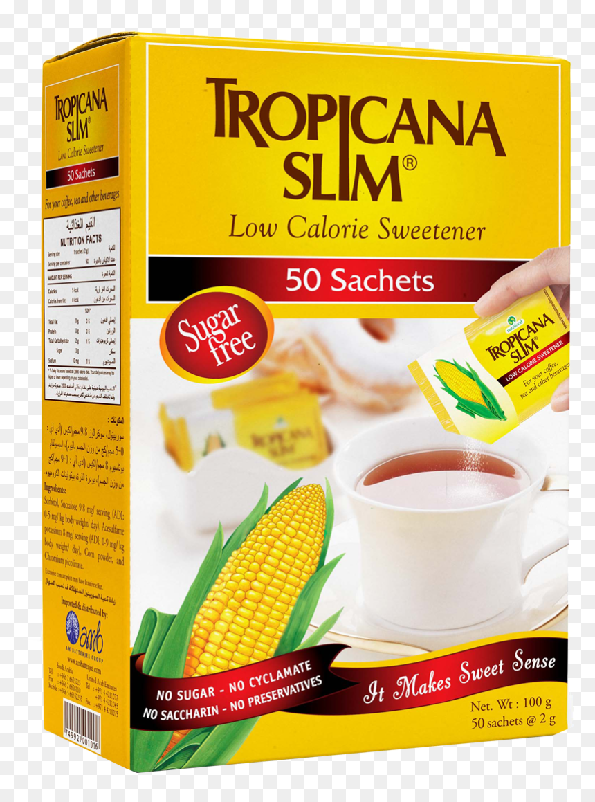 Tropicana Slim Low Calorie Sweetener, HD Png Download - tropicana png