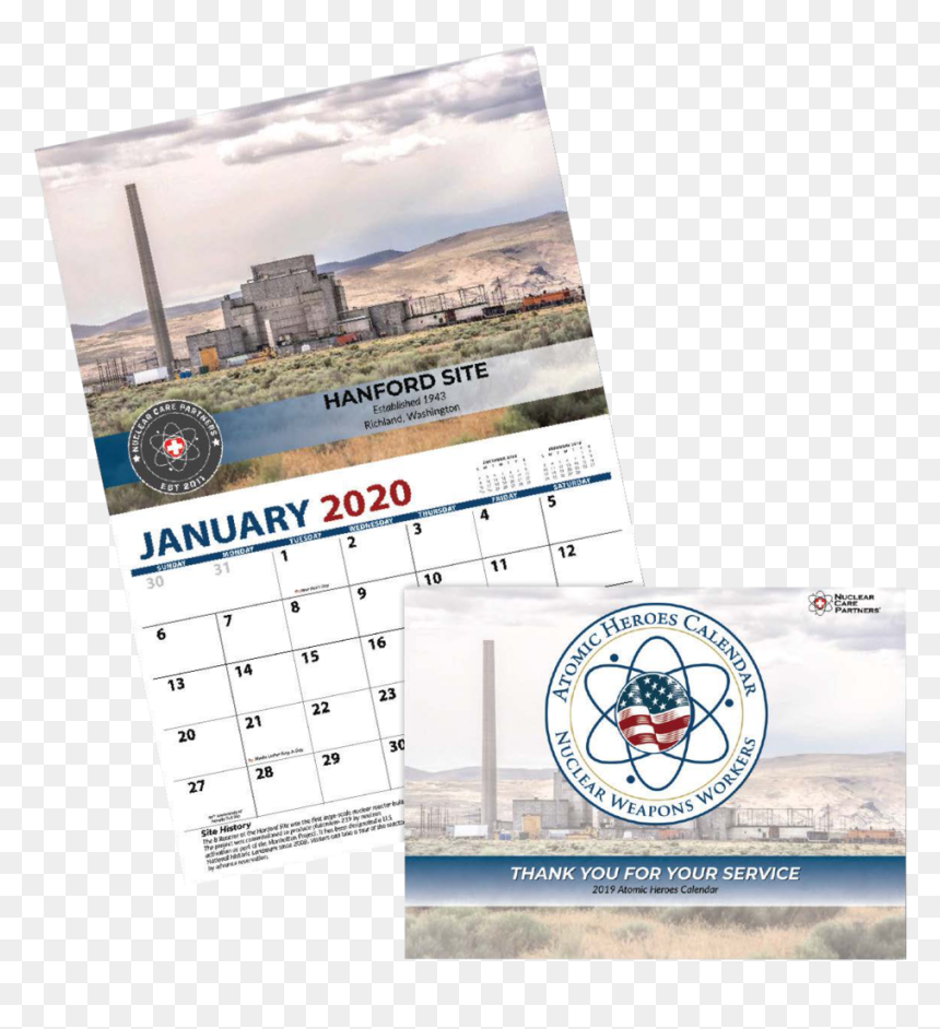 2019 10 30 - 2020 Atomic Heroes Calendar, HD Png Download - uranium png