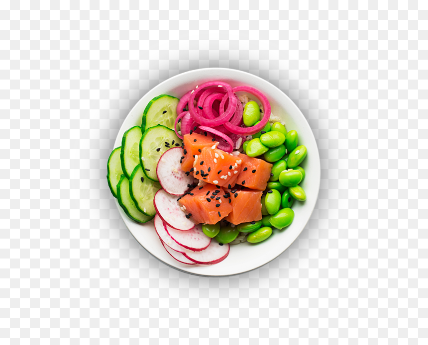 Poke, HD Png Download - poke bowl png
