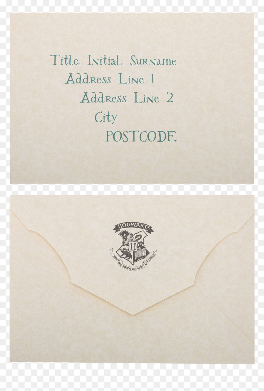 Envelope, HD Png Download - minerva mcgonagall signature png