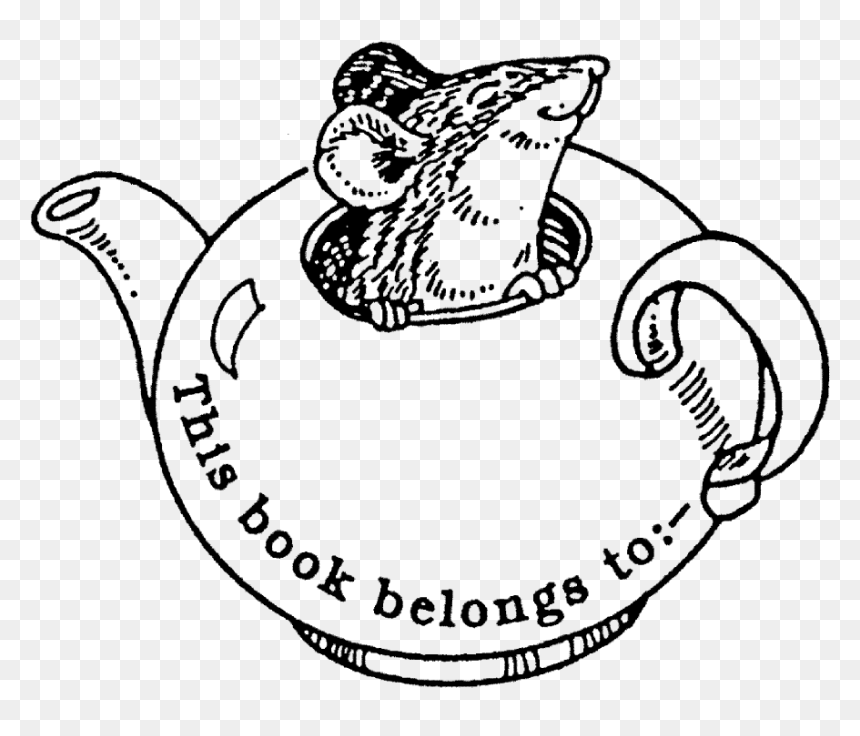 Teapot Mouse Rubber Stamp"
 Title="belongs To - Computer Mouse, HD Png Download - proof stamp png