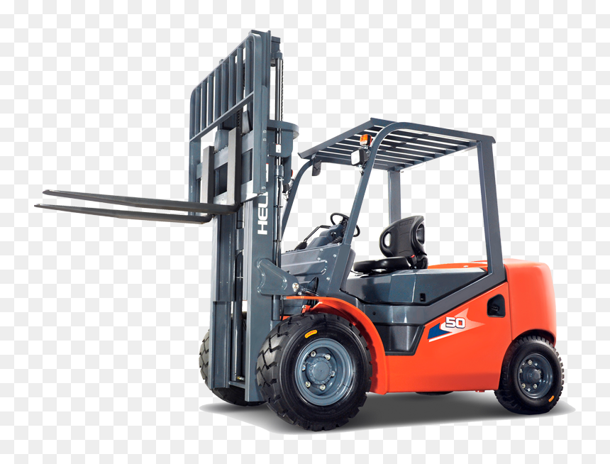 Heil 5 Ton Diesel Forklift, HD Png Download - diesel truck png