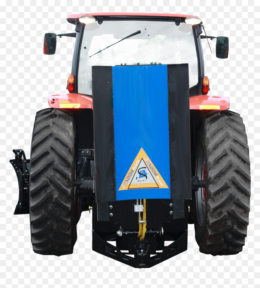 Folded-blade - Tractor Side Snow Blade, HD Png Download - tractor beam png