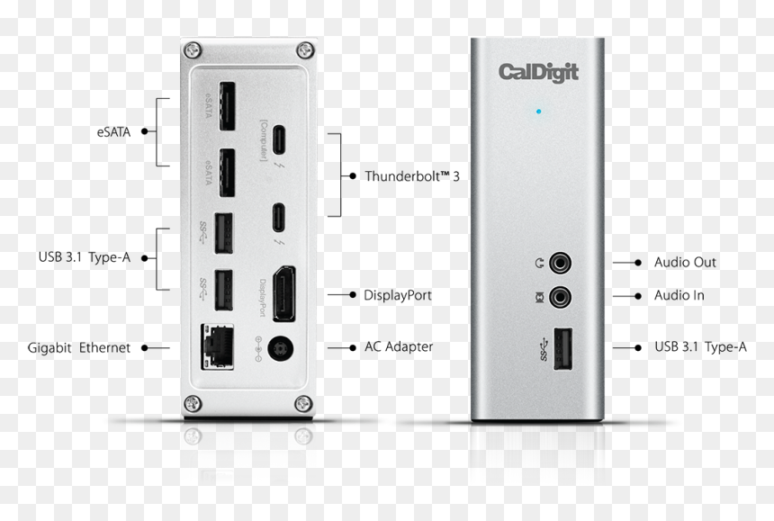 Caldigit Ts3, HD Png Download - mac dock png