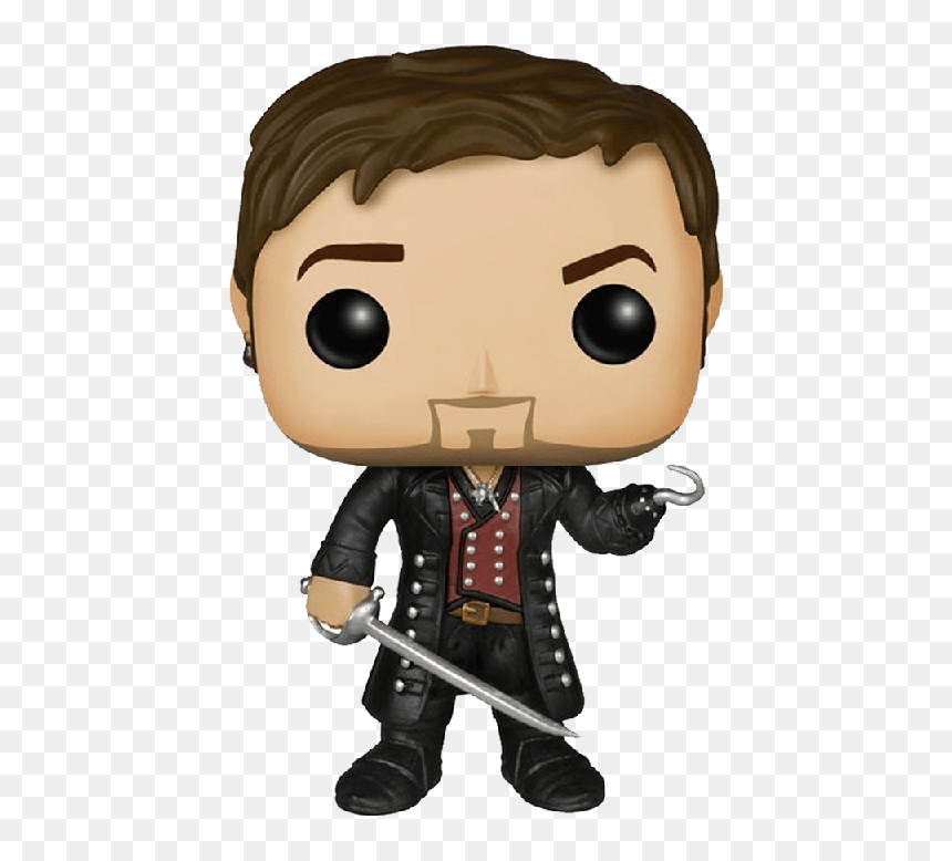 Vinyl Once Upon A Time - Captain Hook Once Upon A Time Funko, HD Png Download - once upon a time logo png