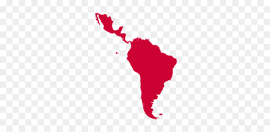 British Passport Visa Map, HD Png Download - latinoamerica png
