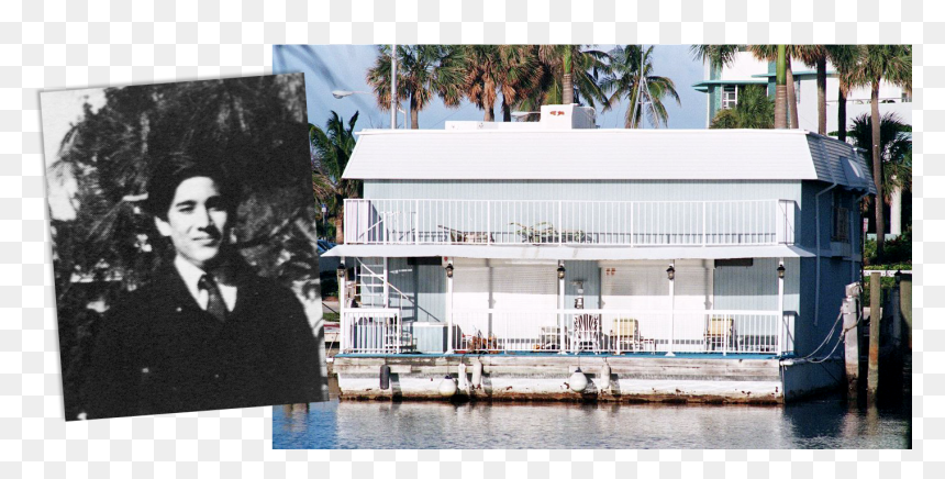 Versace Everything We Know About Andrew Cunanans Suicide - Andrew Cunanan House Boat, HD Png Download - charles manson png