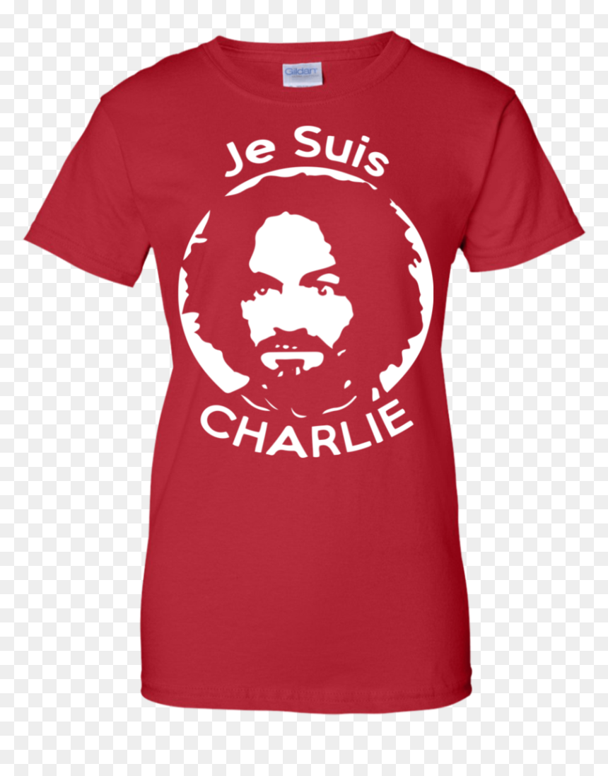 Je Suis Charlie Charles Manson T Shirt & Hoodie - Charles Manson, HD Png Download - charles manson png