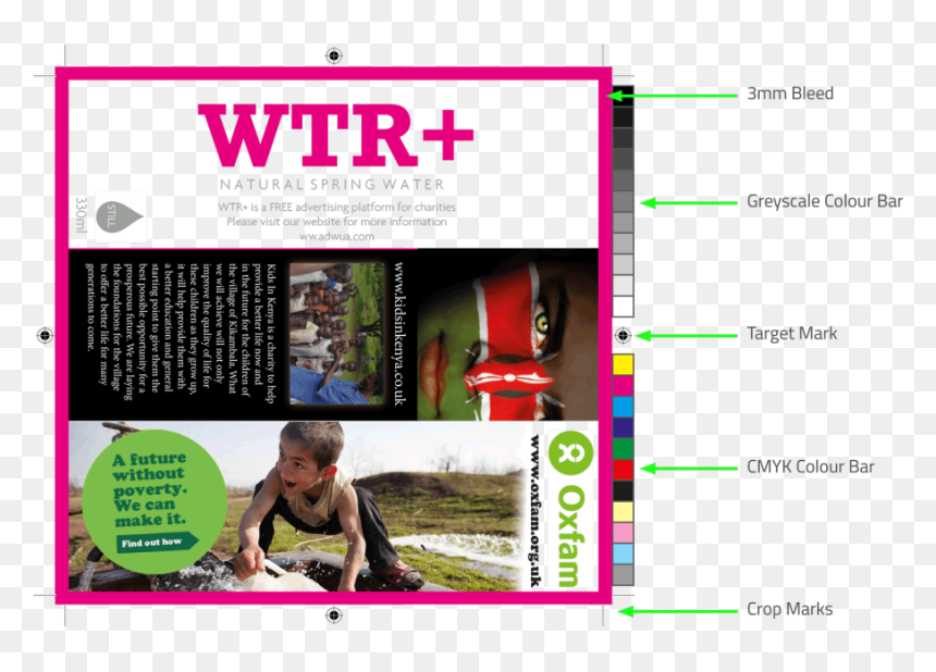 Artwork-guide - Flyer, HD Png Download - crop marks png