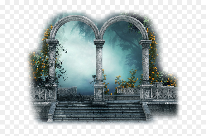 Stone Step Background, HD Png Download - mora png