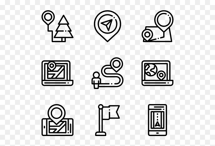 Face Vector Icon, HD Png Download - compass png