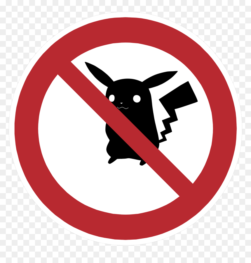 Left Turn Prohibited Png, Transparent Png - pokeball png