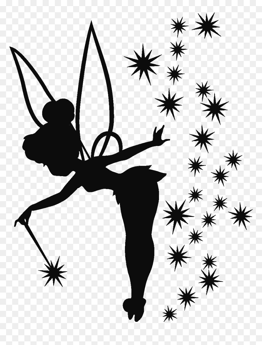 Transparent Tinkerbell Silhouette Png, Png Download - dust png