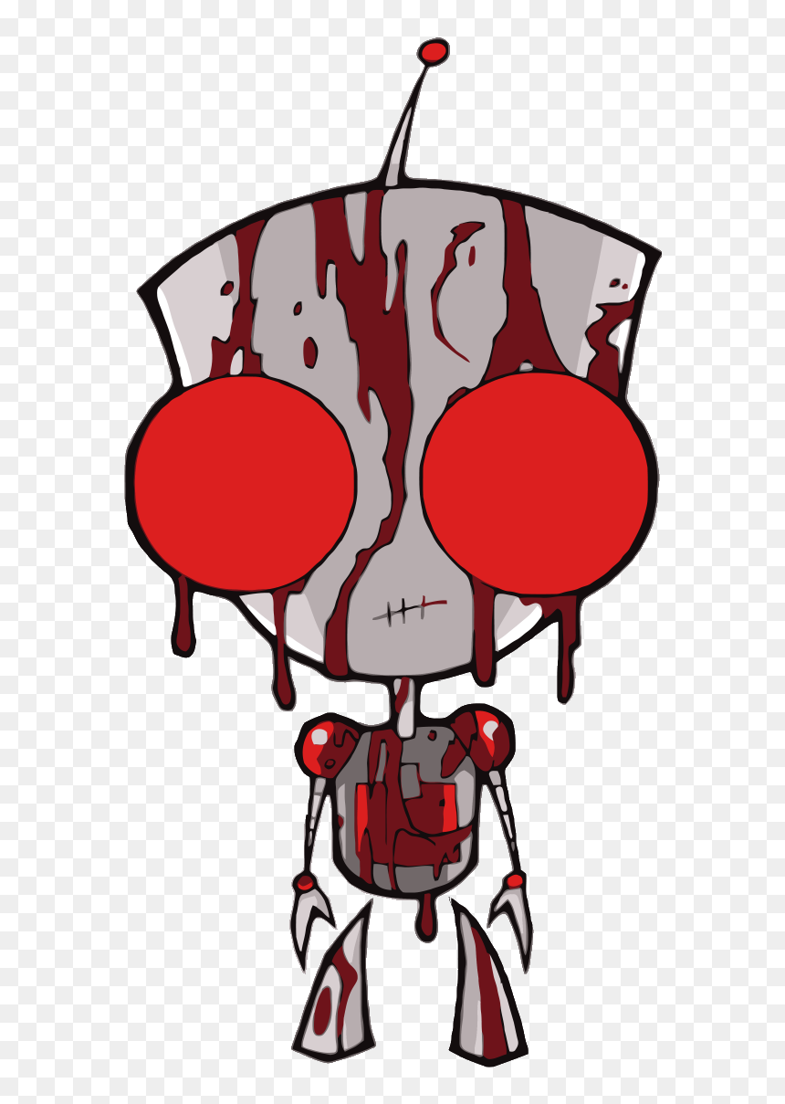 Invader Zim Bloody Gir, HD Png Download - pokeball png