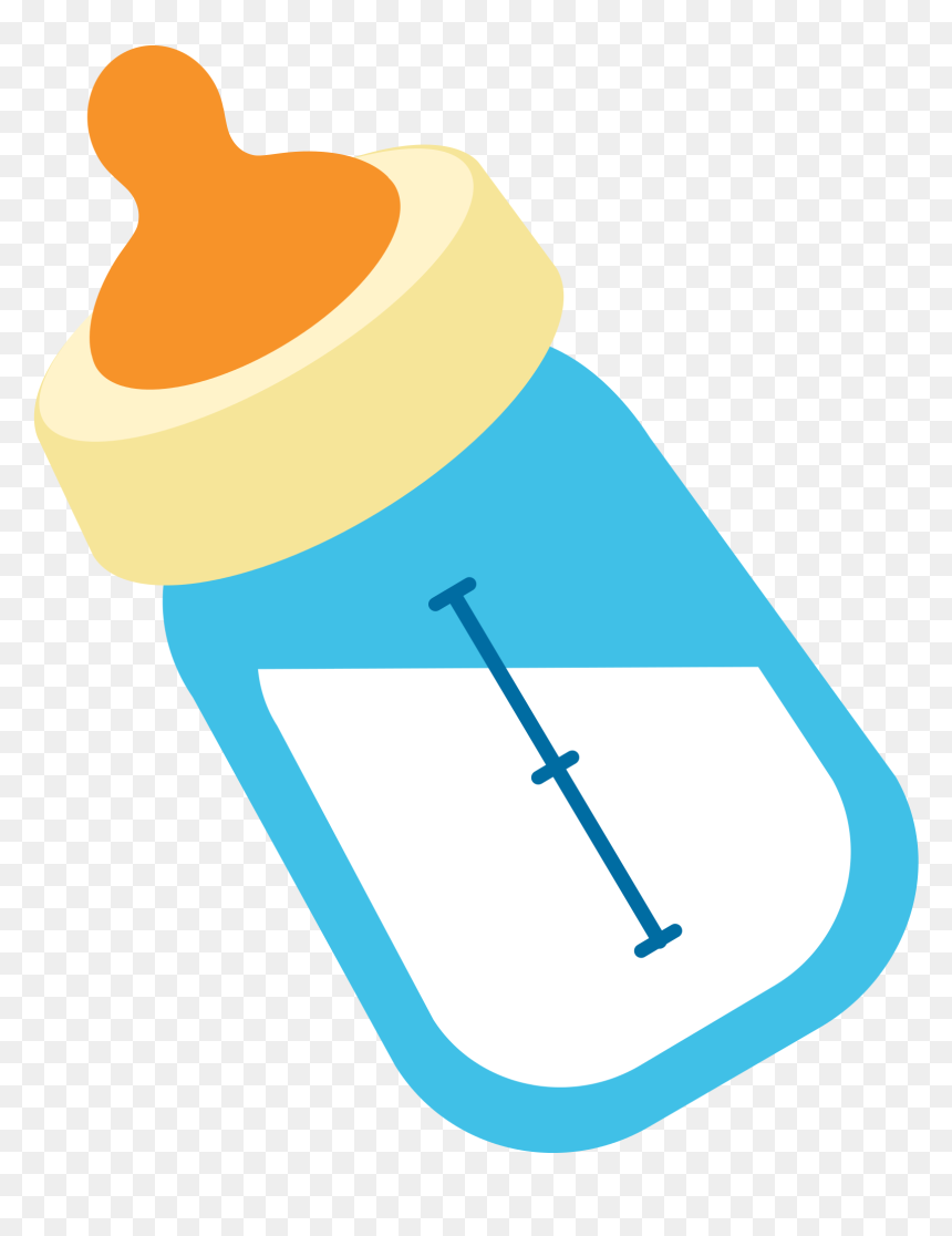 Baby Bottle Vector Png, Transparent Png - baby png