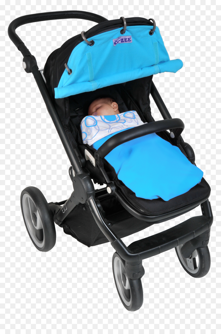 Baby In Stroller Png, Transparent Png - baby png