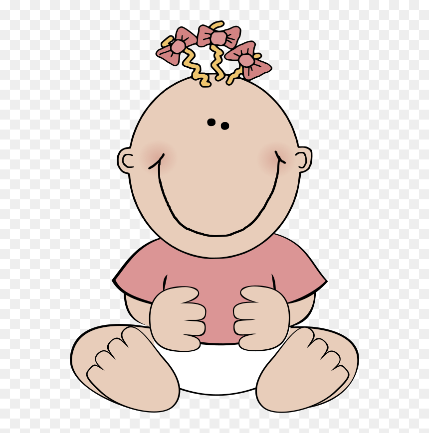 Baby Girl Clip Art, HD Png Download - baby png