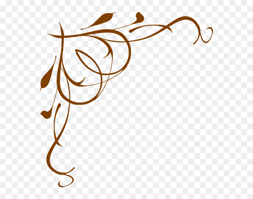 Border Design Blue And Pink, HD Png Download - vines png