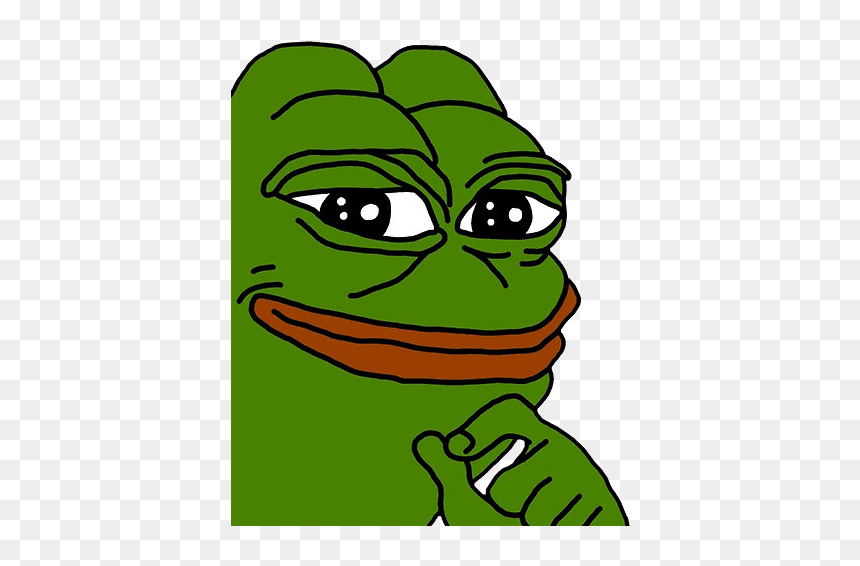 Smug Pepe Png, Transparent Png - pepe png