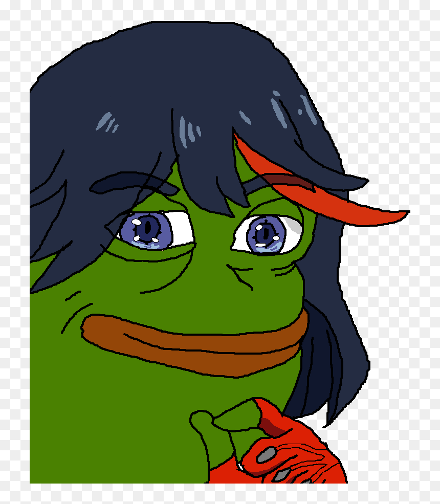 Kill La Kill Pepe, HD Png Download - pepe png