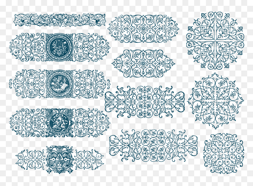 Vintage Encaje, HD Png Download - lace png
