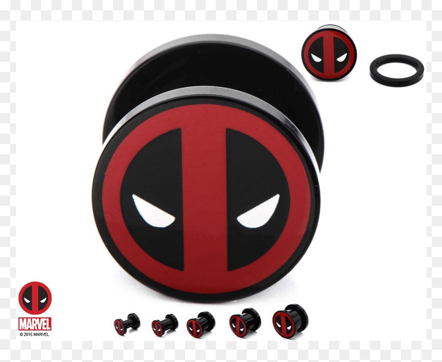 Deadpool Earrings, HD Png Download - deadpool png