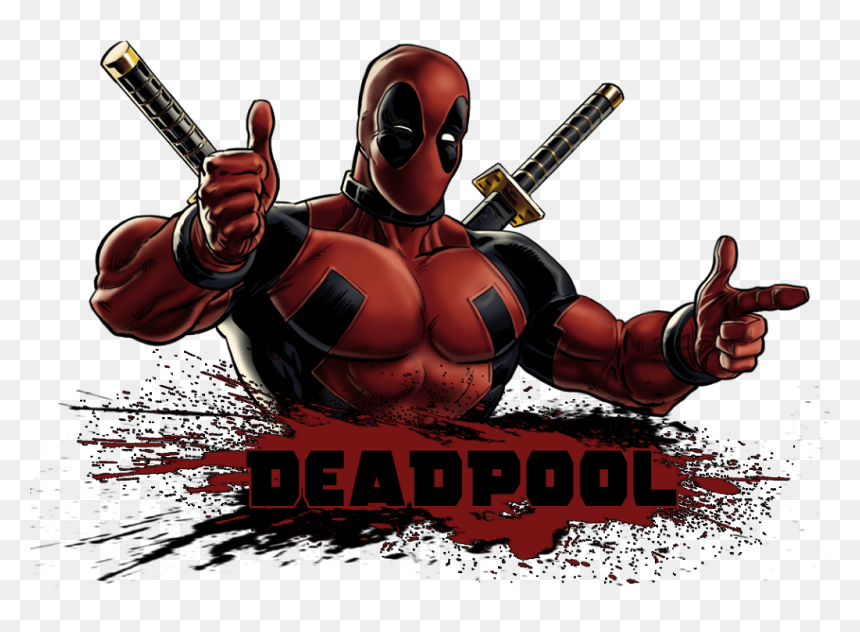 Deadpool Saying Happy Birthday, HD Png Download - deadpool png