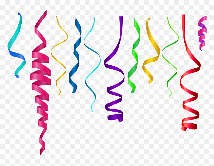 Ribbons Png, Transparent Png - birthday png