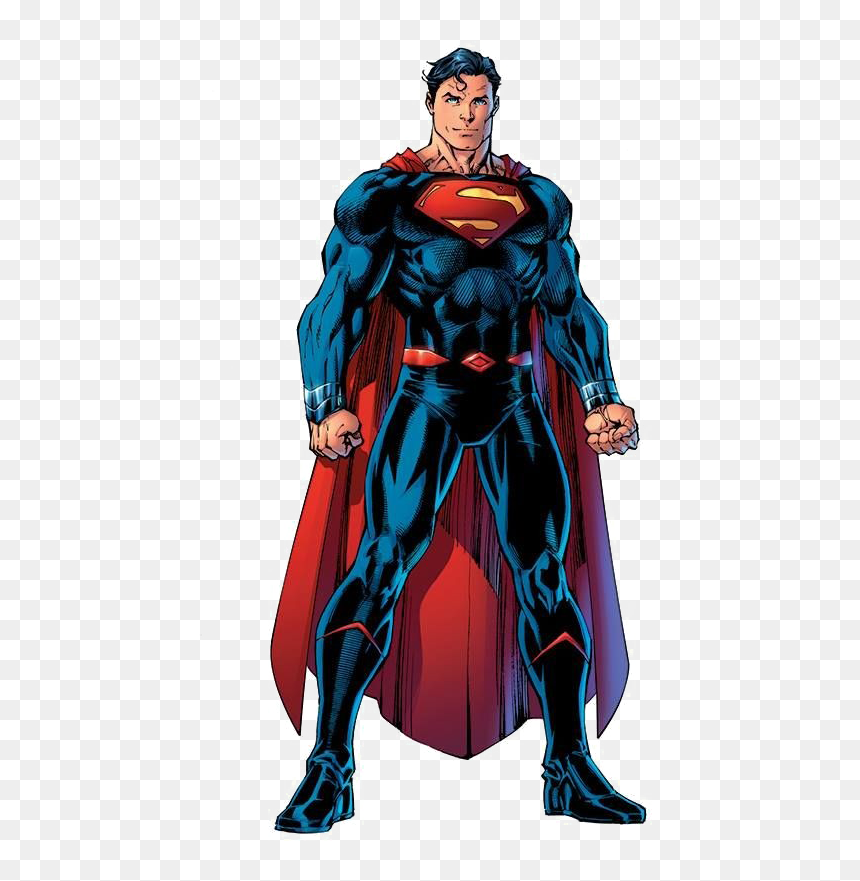 Superman Rebirth Jim Lee, HD Png Download - superman png